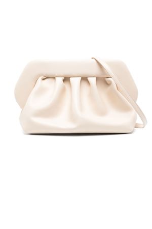 Eggshell white Bios clutch bag THE MOIRE' | TMCOBN81SHELL